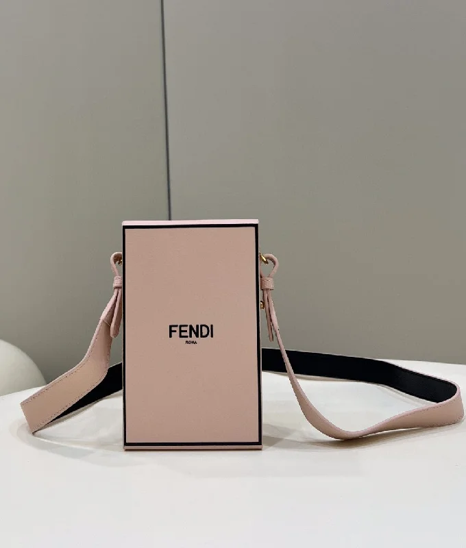 Fendi Vertical Box Pink RM 6,400 Bag