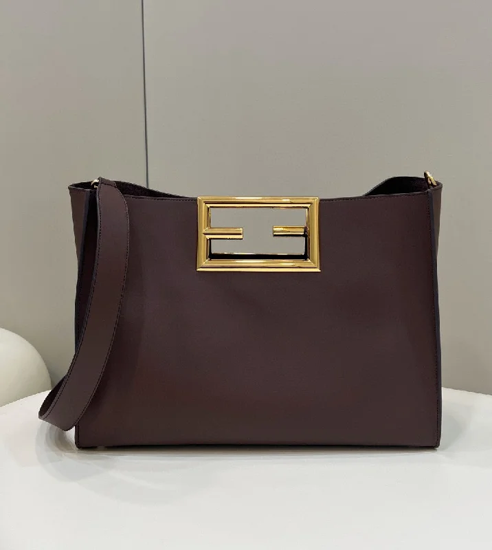 Fendi Way Medium Dark Grey Bag