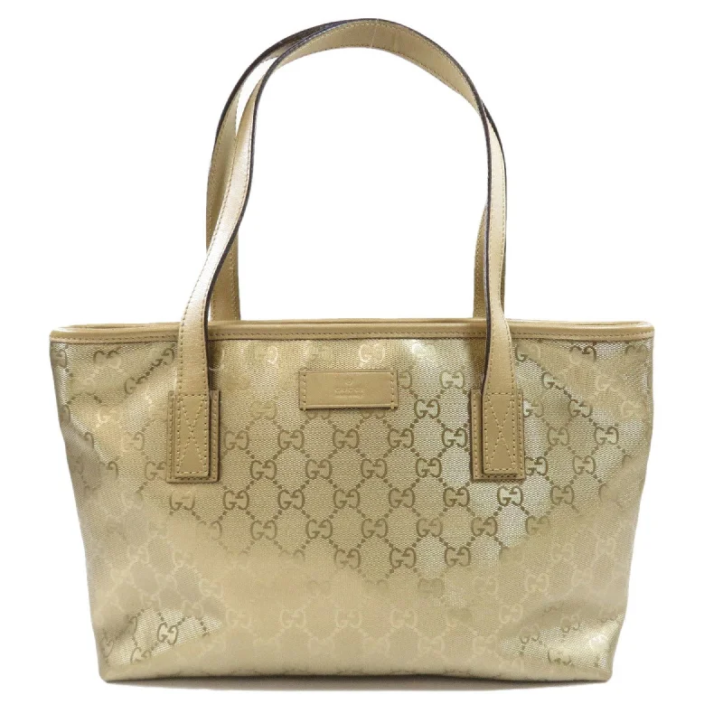 Gucci 211138 GG Imprime Handbag PVC Ladies