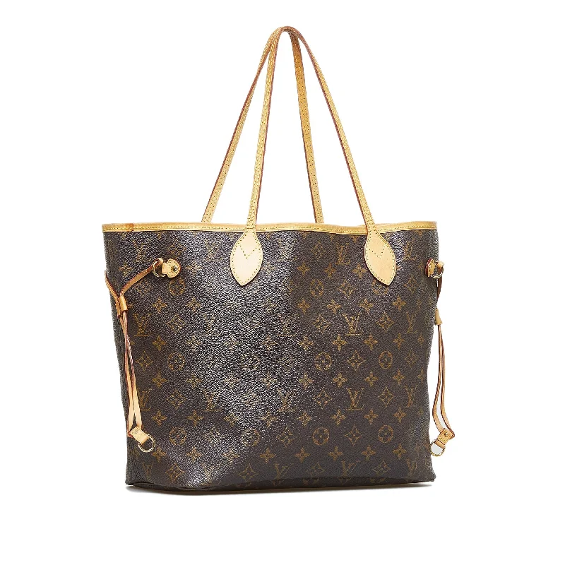 Brown Louis Vuitton Monogram Neverfull MM Tote Bag