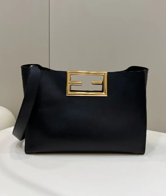 Fendi Way Medium Black Bag