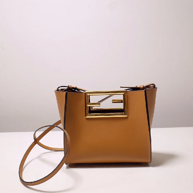 Fendi Way Small Brown Bag