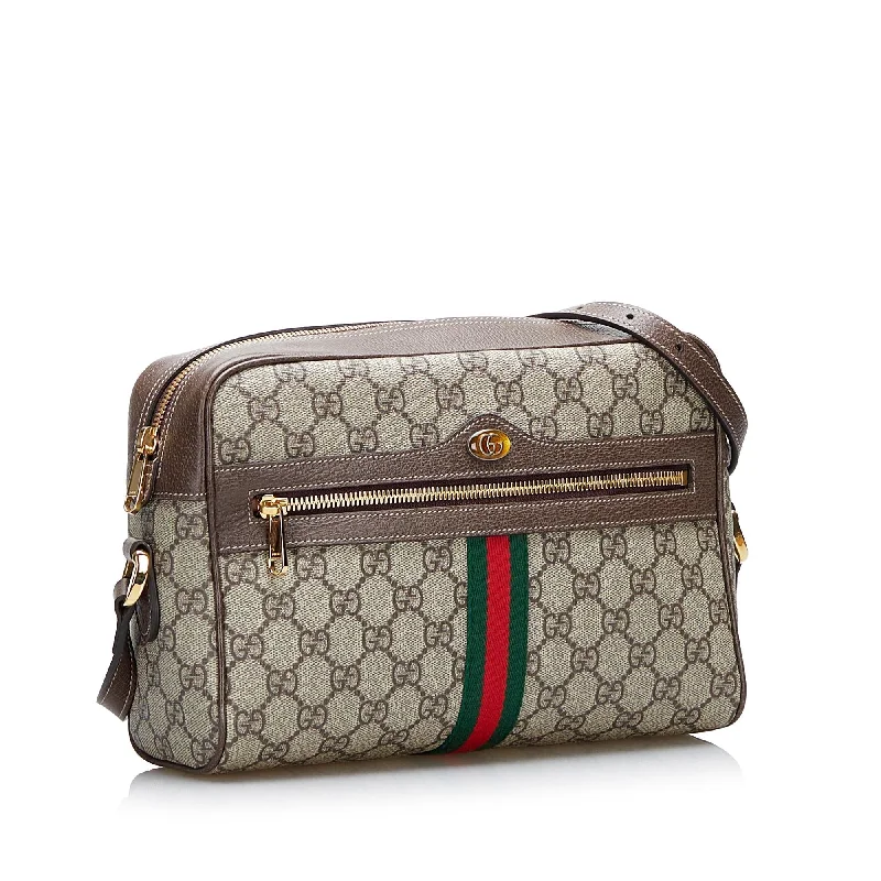 Gucci GG Supreme Ophidia Crossbody (SHG-AbBdhs)