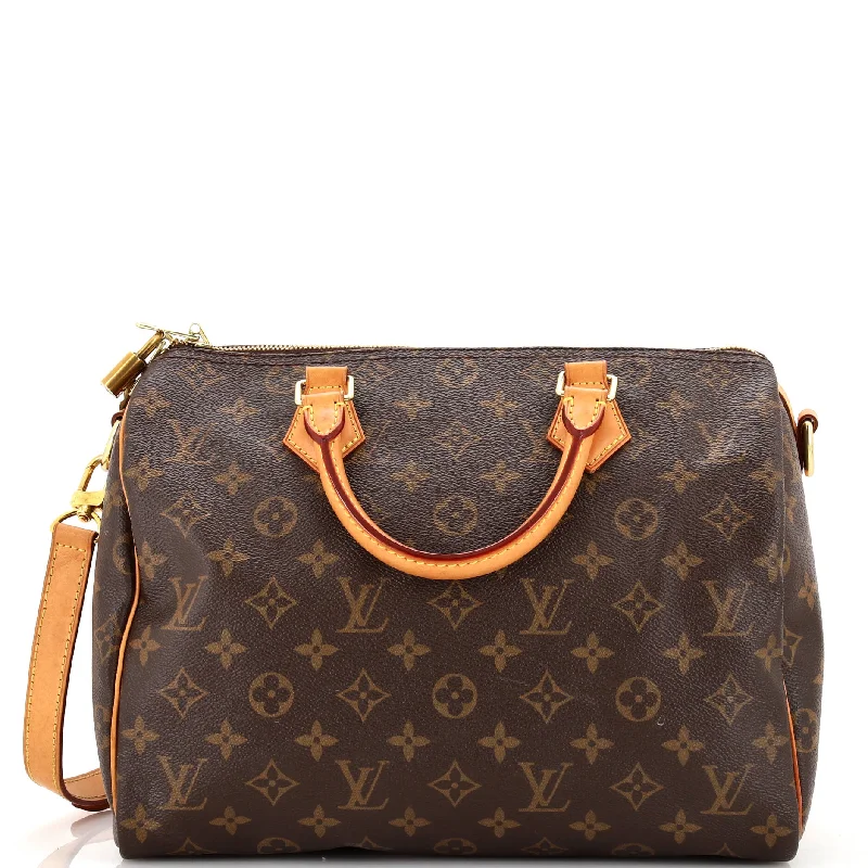 Speedy Bandouliere Bag Monogram Canvas 30