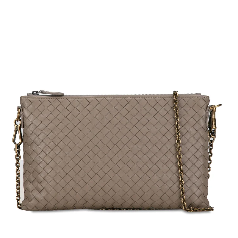 Bottega Veneta Intrecciato Nappa Biletto Wallet on Chain (SHG-dOzzWj)