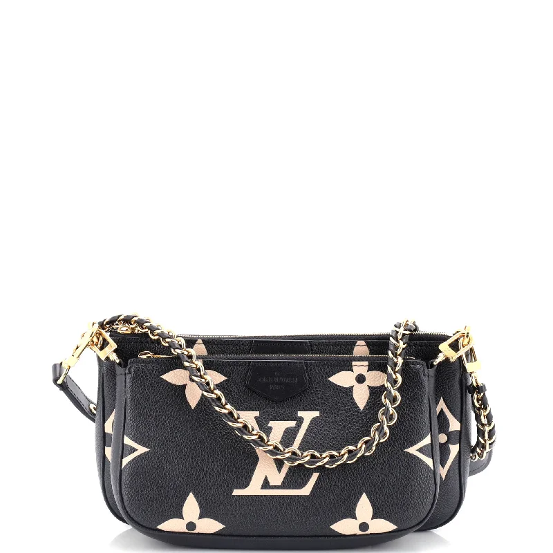 Multi Pochette Accessoires Bicolor Monogram Empreinte Giant