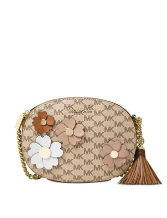 Michael Michael Kors Flora Applique Ginny Medium Messenger