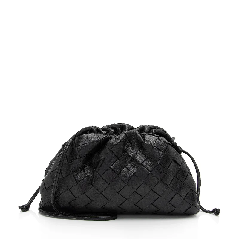 Bottega Veneta Intrecciato Nappa Leather The Pouch Mini Clutch (SHF-ZxdcNO)