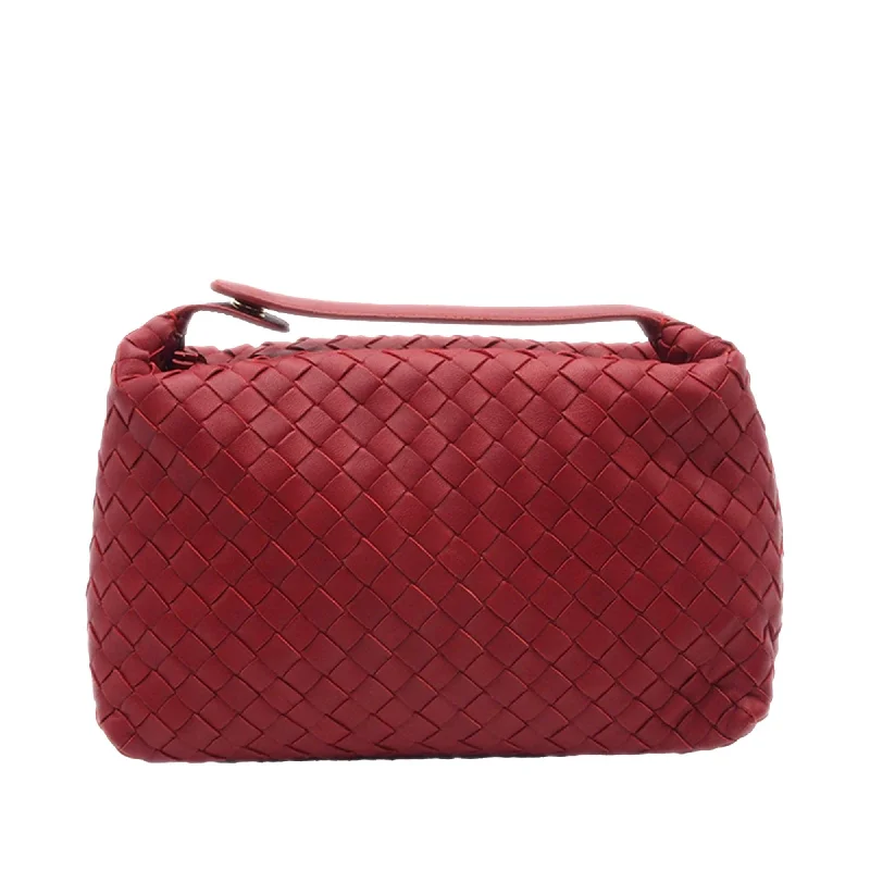 Bottega Veneta Intrecciato Cosmetic Handbag (SHG-oPg9vI)