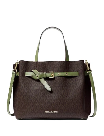 Michael Michael Kors Emilia Large Logo Satchel