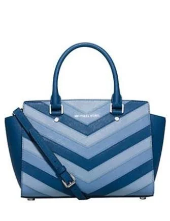 Michael Michael Kors Medium Selma Chevron Satchel