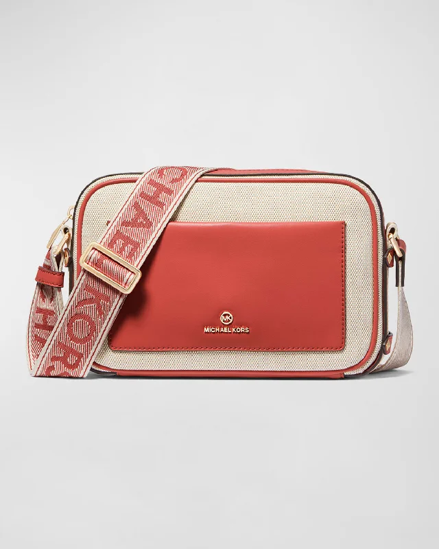 Maeve Large East-West Pocket Crossbody Bag