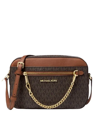 Michael Michael Kors Jet Set Large Logo Crossbody Bag