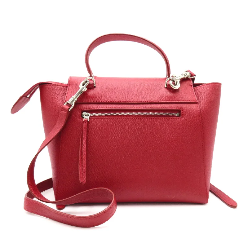 Celine Belt bag Red Calfskin [cowhide]