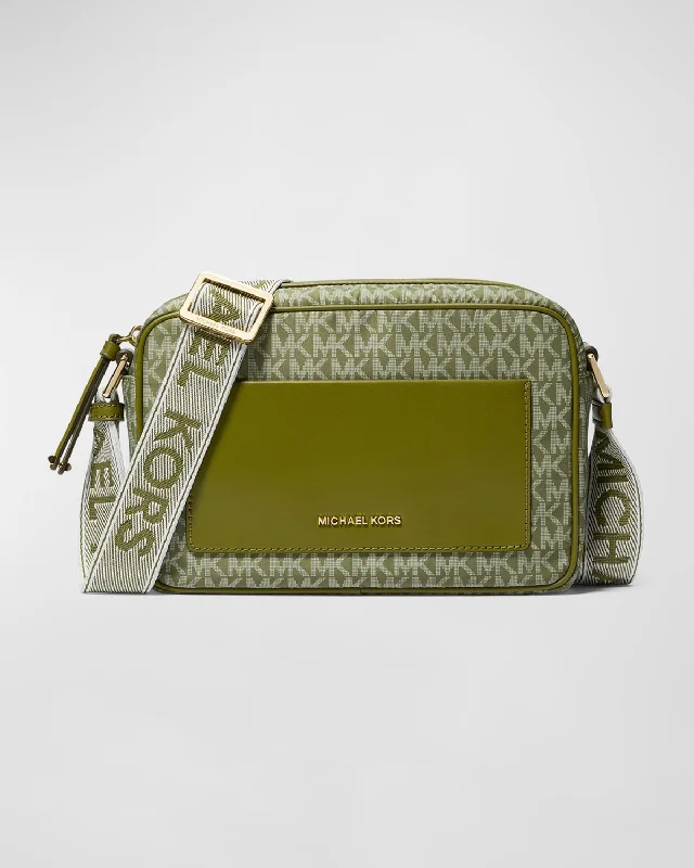 Jet Set Large Monogram Crossbody Bag