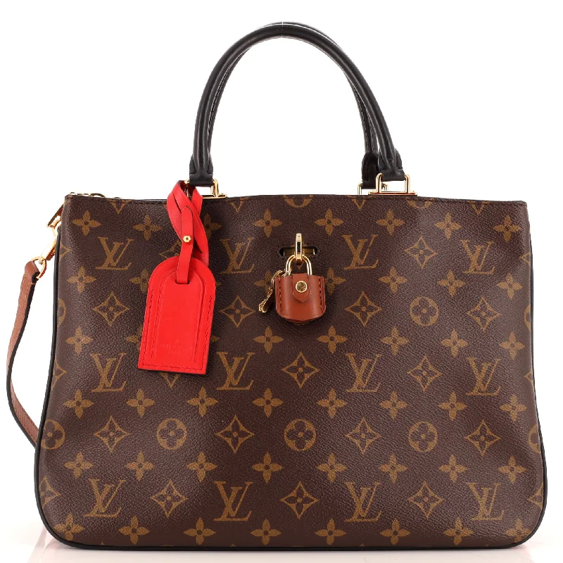 Millefeuille Handbag Monogram Canvas and Leather