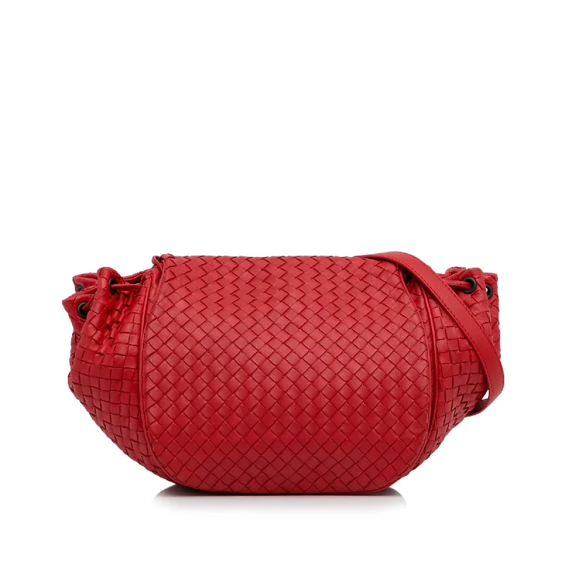 Bottega Veneta Intrecciato Flap Crossbody (SHG-GKJ8vN)