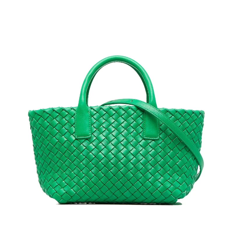 Bottega Veneta Mini Intrecciato Cabat (SHG-3Md7z1)