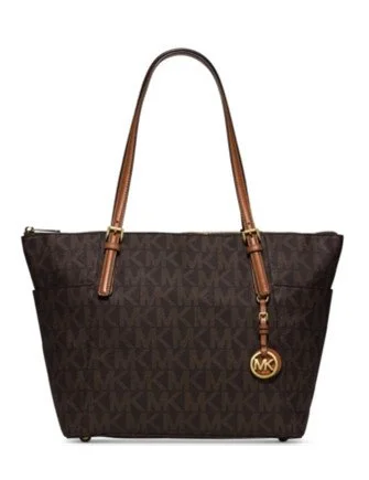 Michael Michael Kors Large Jet Set East West Zip Top Signature Tote