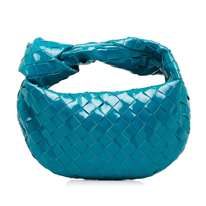 Bottega Veneta Mini Patent Intrecciato Jodie (SHG-afIm96)