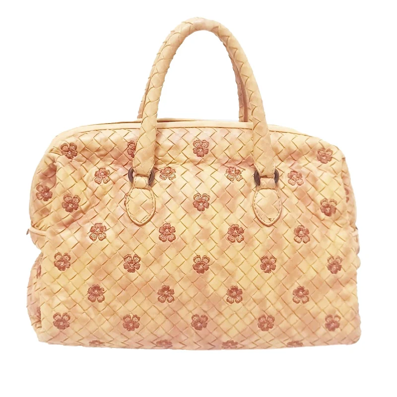 Bottega Veneta Intrecciato Flower Boston (SHG-ijw1jM)