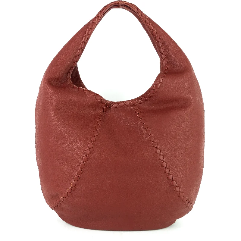 Intrecciato Mallow Cervo Hobo Bag