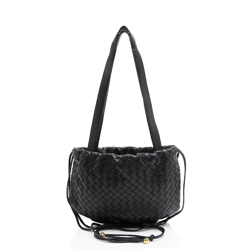 Bottega Veneta Intrecciato Nappa Bulb Shoulder Bag (SHF-gt3xW5)