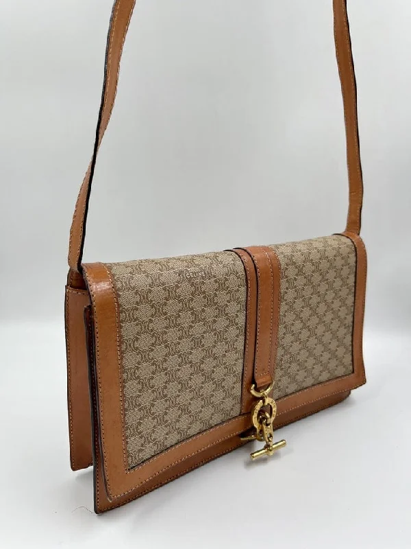 Vintage Celine Triomphe Crossbody Bag