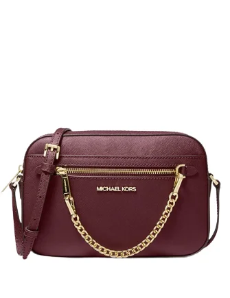 Michael Michael Kors Jet Set Large Saffiano Leather Crossbody Bag