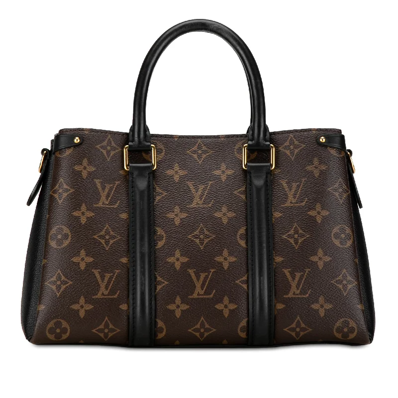 Brown Louis Vuitton Monogram Soufflot BB Satchel