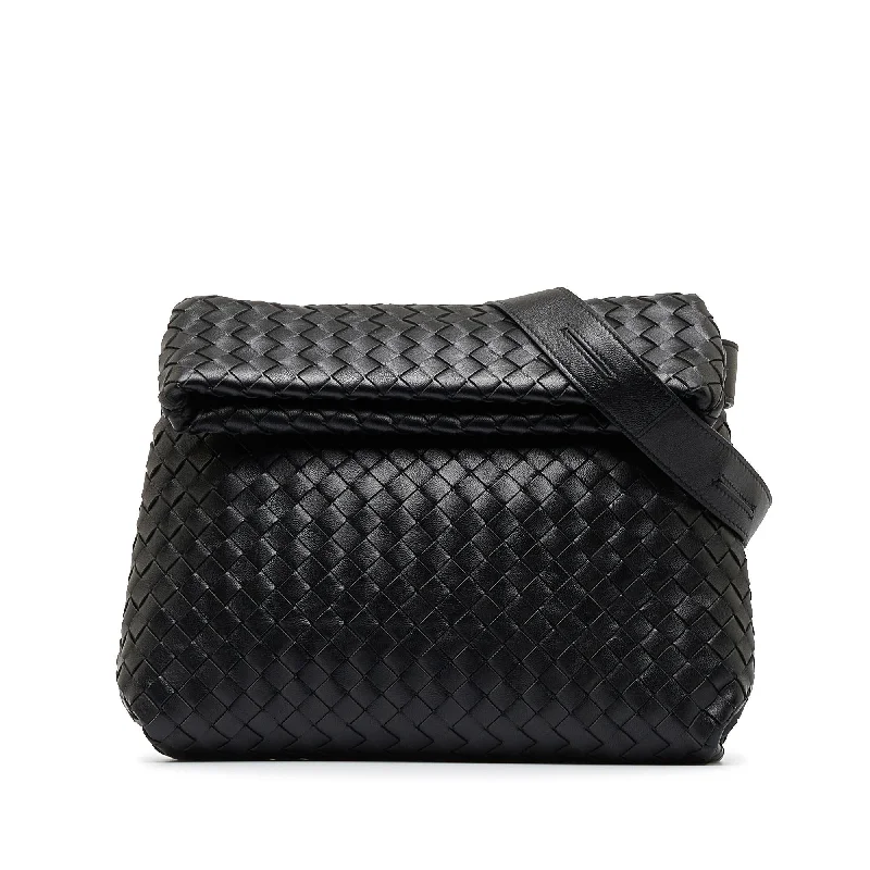 Bottega Veneta Intrecciato Fold Crossbody Bag (SHG-yjM3fp)