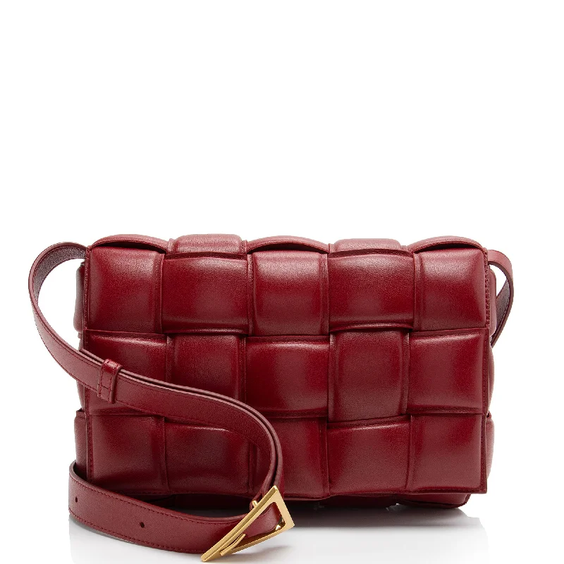 Bottega Veneta Puffed Leather Cassette Crossbody (SHF-WyihDy)