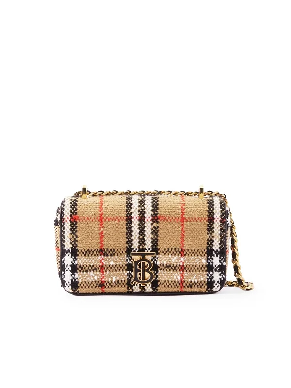 Mini Lola Bag in Burberry Check Monogram