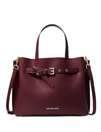 Michael Michael Kors Emilia Large Pebbled Leather Satchel