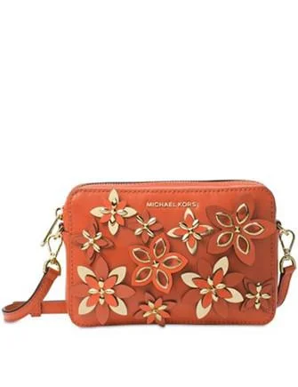 Michael Michael Kors Flowers Pouches Medium Camera Bag