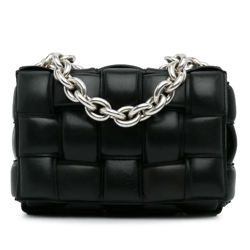 Bottega Veneta Padded Chain Cassette Black