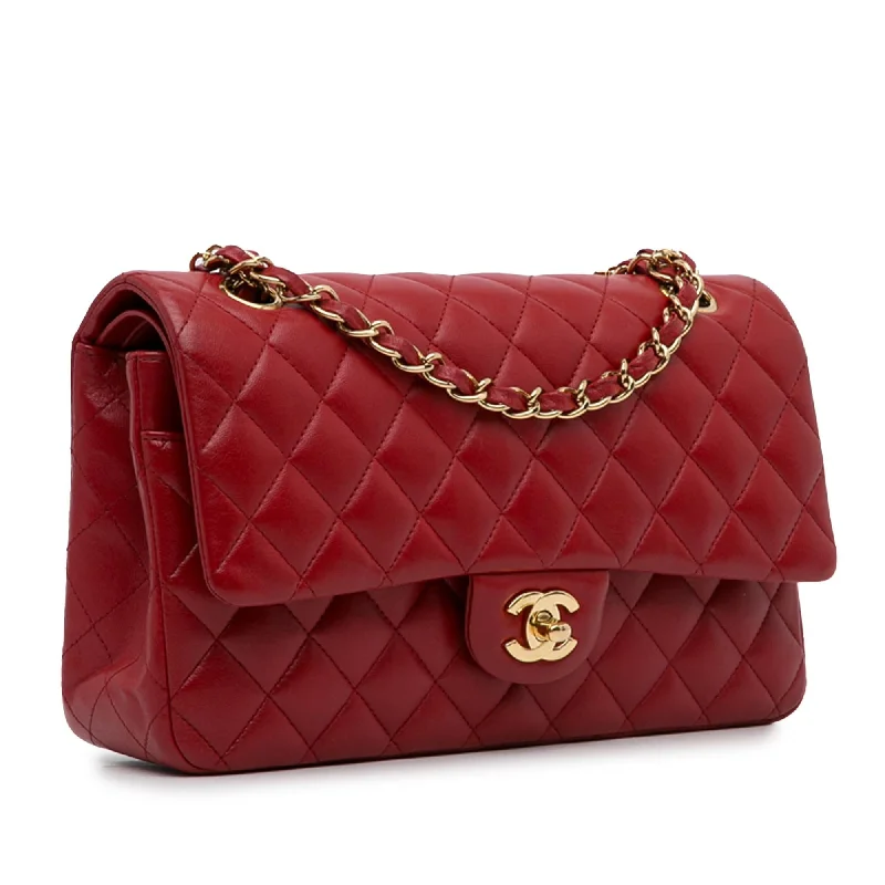 Chanel Medium Classic Lambskin Double Flap (gYfL1h)