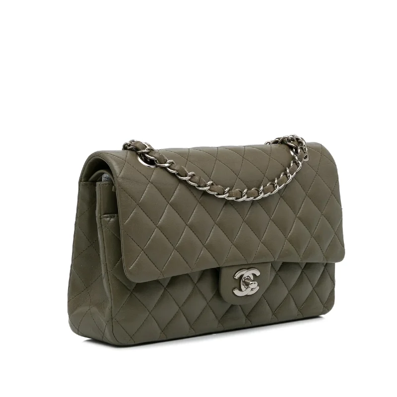 Chanel Medium Classic Lambskin Double Flap (KVpWQO)