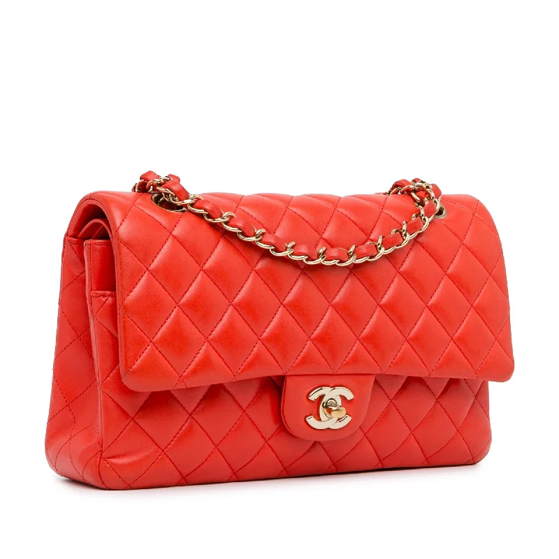 Chanel Medium Classic Lambskin Double Flap (UVtye4)