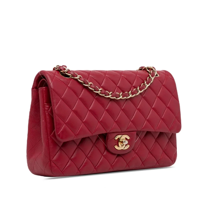 Chanel Medium Classic Lambskin Double Flap (VyY1OR)