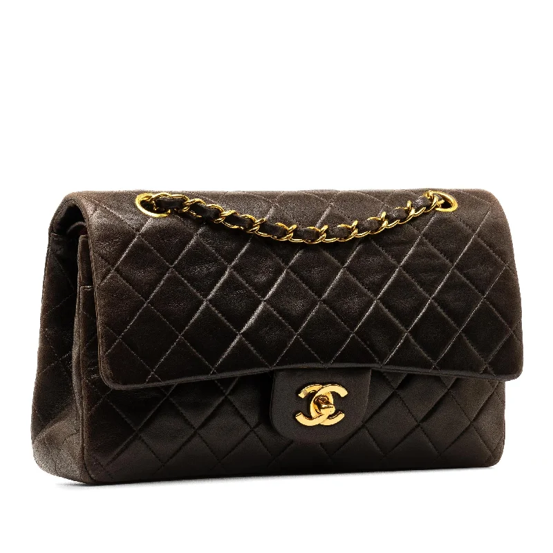 Chanel Medium Classic Lambskin Double Flap (xchk0A)