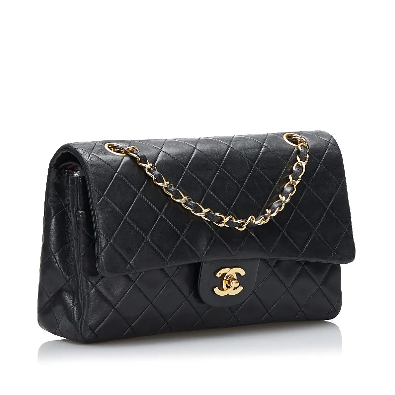 Chanel Medium Classic Lambskin Double Flap (ZDppOH)