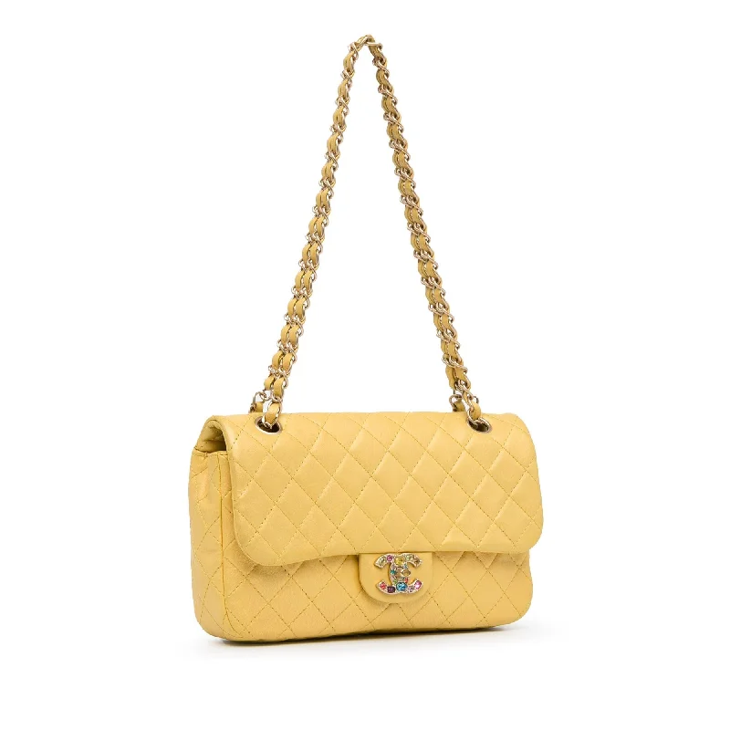 Chanel Medium Classic Lambskin Precious Jewel Single Flap (lt3YtA)