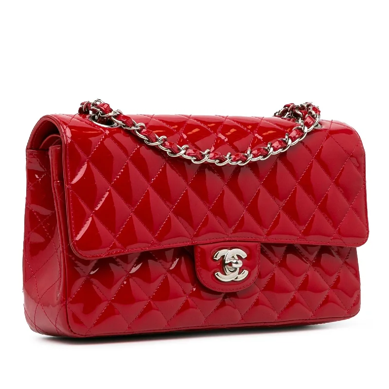 Chanel Medium Classic Patent Double Flap (3RWLQC)