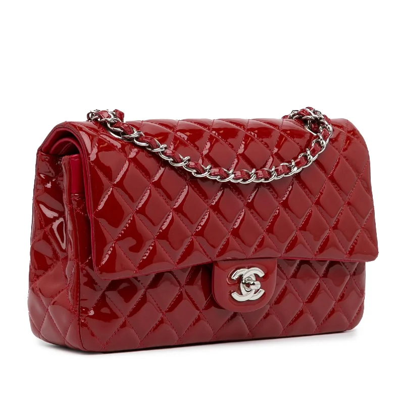 Chanel Medium Classic Patent Double Flap (aWKJWo)