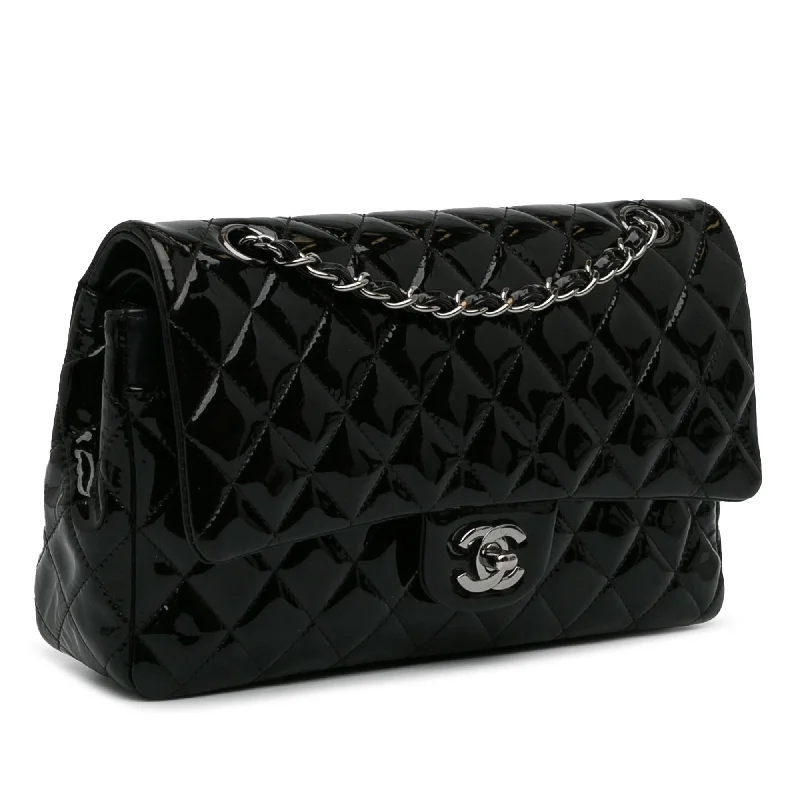 Chanel Medium Classic Patent Double Flap (cHqlRZ)