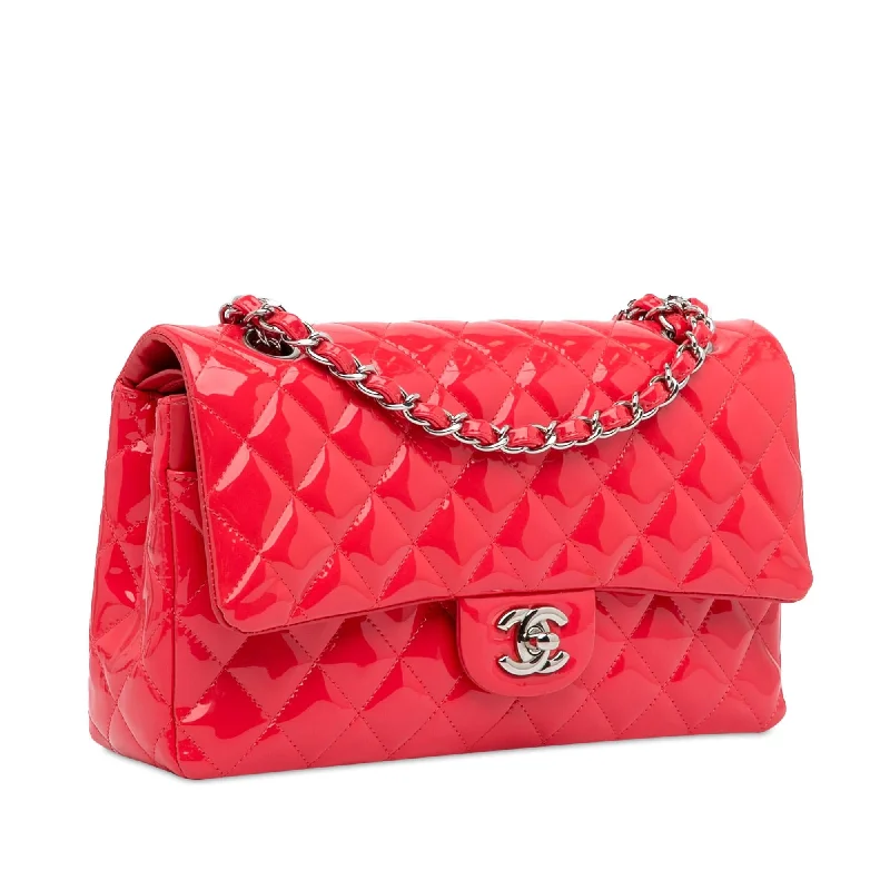 Chanel Medium Classic Patent Double Flap (GlJ0xg)