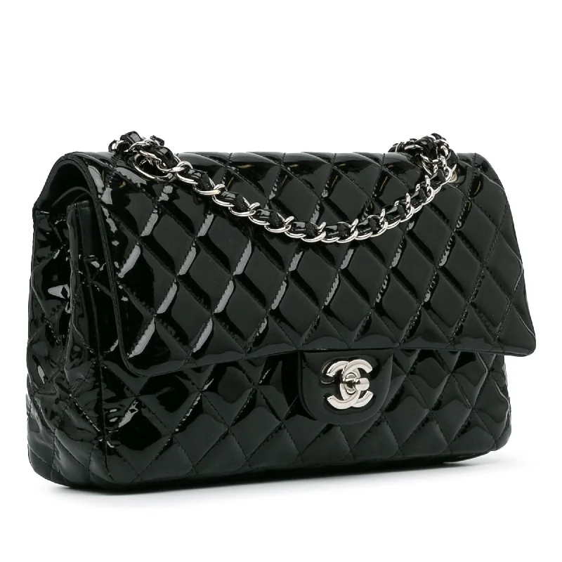 Chanel Medium Classic Patent Double Flap (gXzPcU)