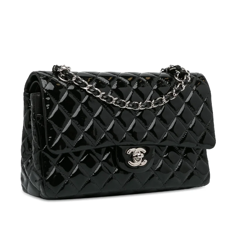 Chanel Medium Classic Patent Double Flap (mstM2R)