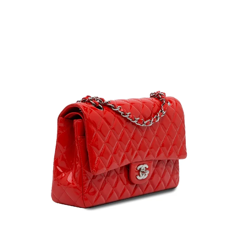 Chanel Medium Classic Patent Double Flap (TWeE6p)